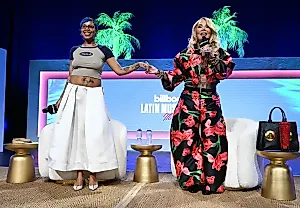 Иконы реггетона: встреча Ivy Queen и Tokischa на Latin Music Week 2025
