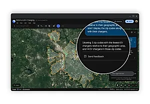 Google расширяет ИИ-функции Google Earth