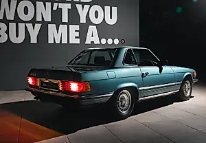 42 мили: Неизвестный Mercedes 500 SL из 1982 года найден без пробега
