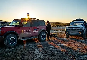 Ford и Google Maps дружно протащили трейл TransAmerica в Street View