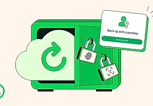 WhatsApp переходит на ключи доступа для чатов и резервных копий
