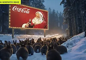 Coca-Cola снова облажалась с ИИ-рекламой: медведи плачут