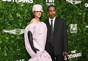 Рианна и A$AP Rocky рассказывают о семье и праздниках на Gotham Awards