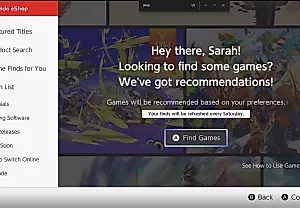 Первые взгляды на обновленный eShop для Nintendo Switch 2