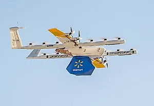 Wing расширяет дрона-доставку в Walmart