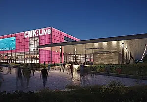 Новый зал за £76 млн в Milton Keynes