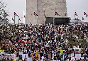 Безумие протеста: миллионы против Трампа и Маска