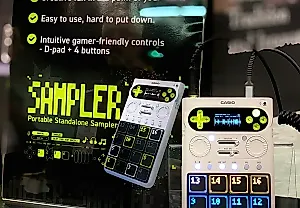 Casio представляет ретро-семплер в стиле Game Boy