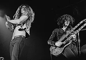 Редкие кадры Led Zeppelin