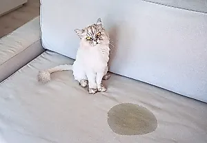 Почему кошки метят мебель