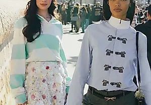 Парижская мода на улицах