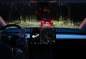 Весенний апдейт от Tesla: фары, маршруты и смертельные гаджеты