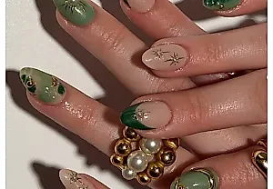 Абстрактные ногти недели