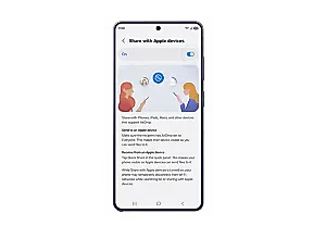Samsung добавляет AirDrop в Galaxy S26