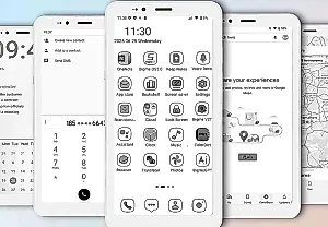 Первый телефон с E Ink и OLED