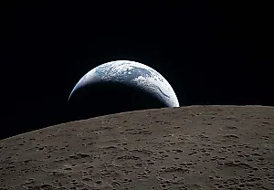 Фото с обратной стороны Луны