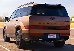 Гибридный Hyundai Santa Fe Calligraphy AWD: забавные приключения на дороге и под капотом