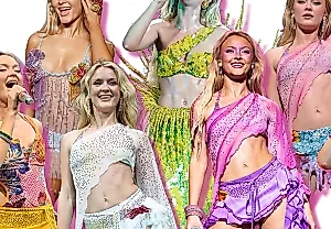 Мода Zara Larsson на туре Midnight Sun