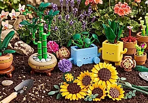 Мама, собери мне букет… из Lego