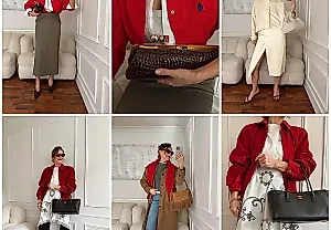 Как сейчас носить красный: больше не total look, а точечные акценты