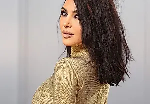 Kim Kardashian's Sleek Bun Proves She's Still the Queen of the Slick Back