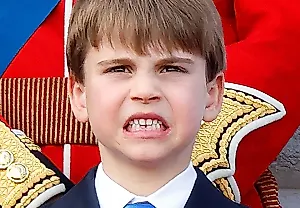 Принц Луи оставил следы после 'грязной' закуски в машине во время утренней поездки в школу — рассказывает принц Уильям