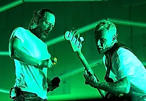 Сюрприз на концерте: Thom Yorke и Flea на одной сцене в Лондоне