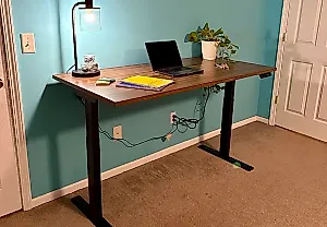 Simple Height Adjustable Desk review: A mid-range standing desk with more depth than the 'simple' name might suggest