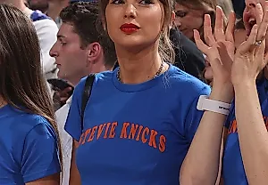 Are Celebrities' Denim Outfits the Knicks' Newest NBA Finals Good Luck Charms?