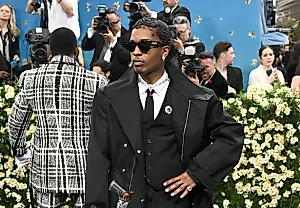 A$AP Rocky в восторге от раскрытия беременности Рианны на Мет Gala 2025