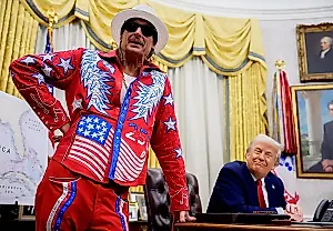Пьяные ночи Kid Rock и Дональд Трамп — Кто с кем тут бухает?