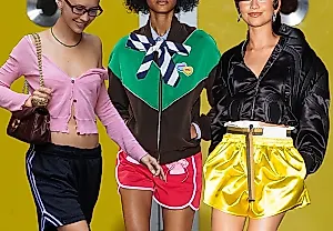 Watch Out, Runners—It Girls Are Styling Summer 2026's Track Shorts Trend Like Champions