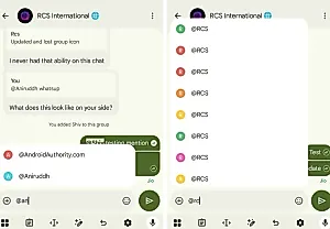 Google Messages получает функцию упоминаний — без уведомлений, разумеется!