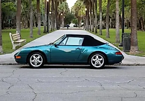 Летний кабриолет для лета: Porsche 911 Carrera Cabriolet 1996 года