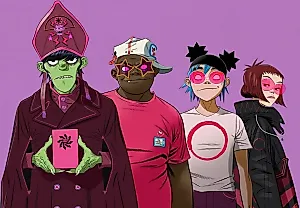 Gorillaz и их виртуальное шоу-творение в Лондоне: 25 лет абсурда
