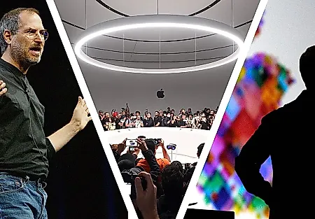 Не можем больше удивлять, да? 25 лучших фото с презентаций Apple — от Джобса до Кука
