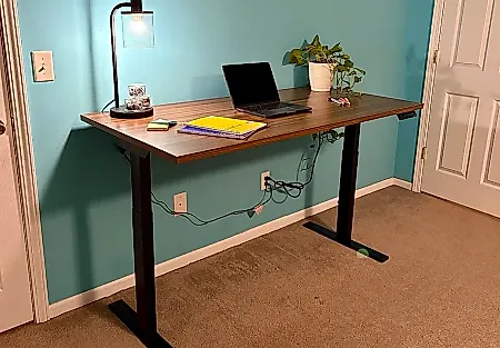 Simple Height Adjustable Desk review: A mid-range standing desk with more depth than the 'simple' name might suggest