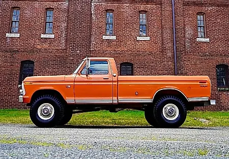 1973 Ford F-250 Highboy: Высокие игры с классикой