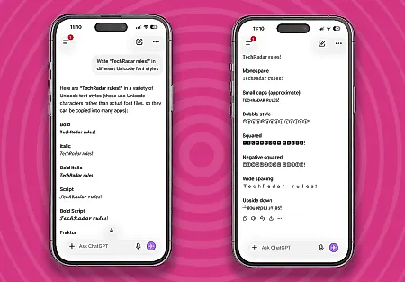 ChatGPT выдает стильные шрифты: Unicode для ленивых креативщиков