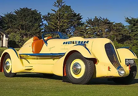 1935 Duesenberg SSJ стал лучшим на Pebble Beach