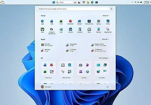 Windows 11 тестирует настраиваемую панель задач и изменяемое меню «Пуск»