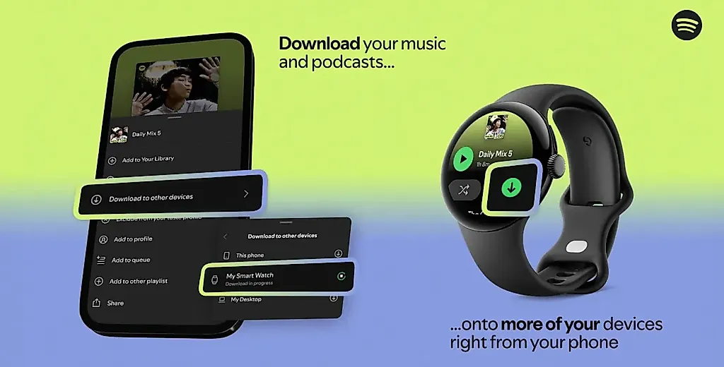 Spotify теперь позволяет удаленно загружать плейлисты на любые устройства