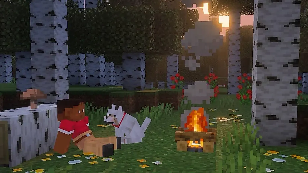 Minecraft выстрелил фотомодом с «Яркими Воспоминаниями»