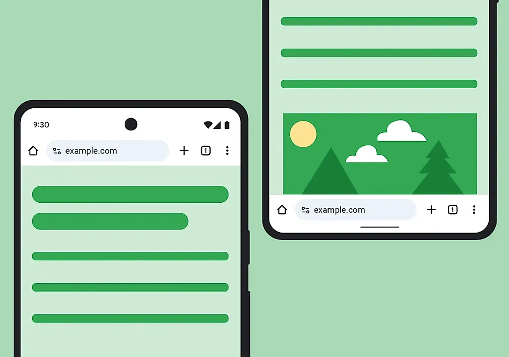 Google позволил Android пользователям переместить панель адреса Chrome вниз