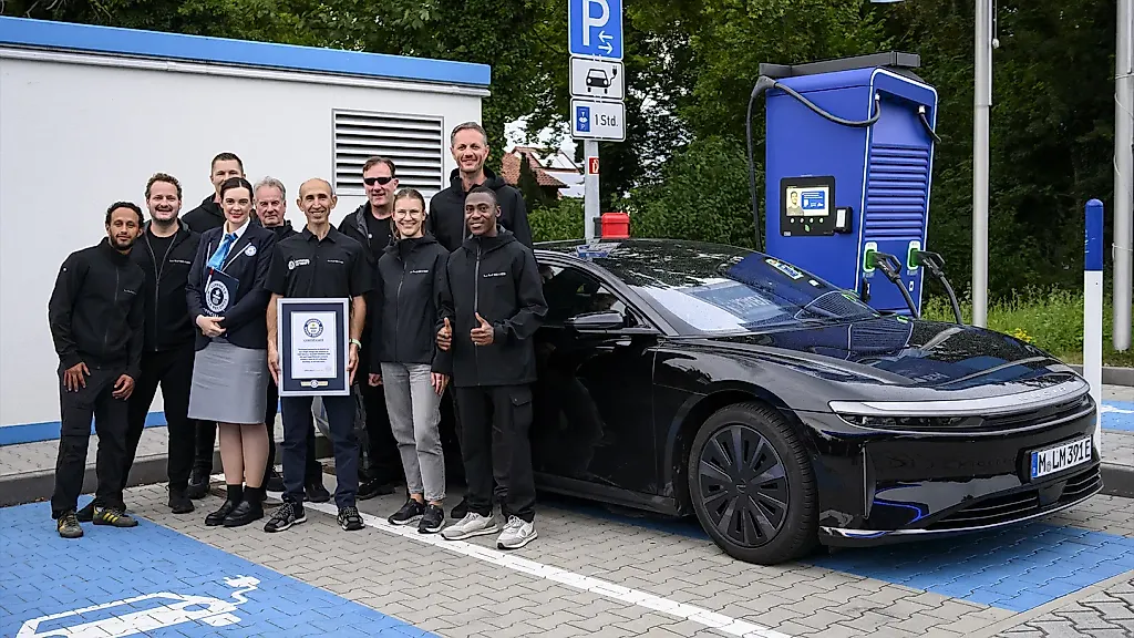 Lucid Air поставил рекорд выносливости среди электрокаров