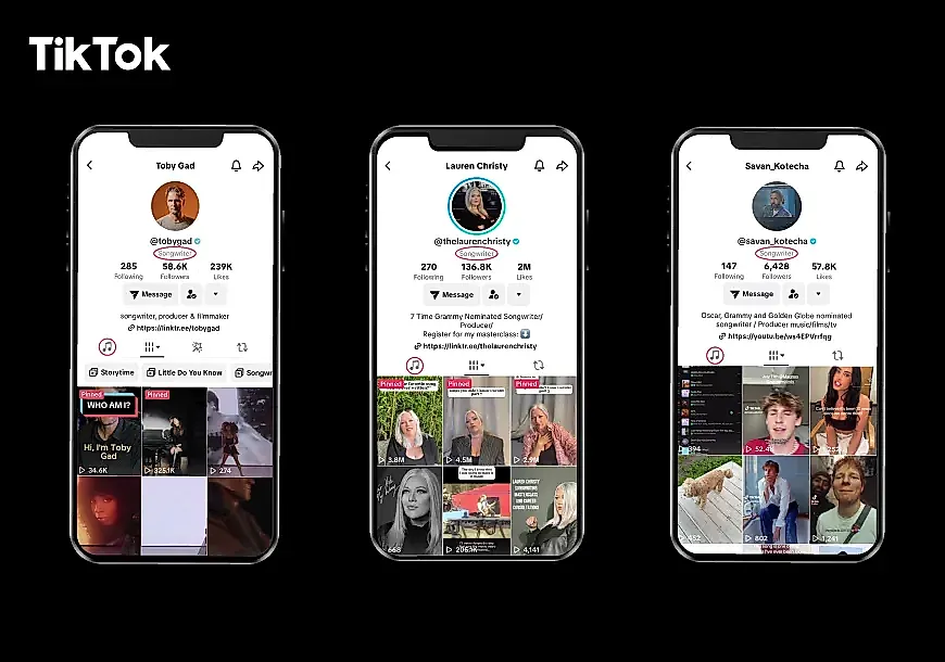 TikTok подсвечивает авторов песен