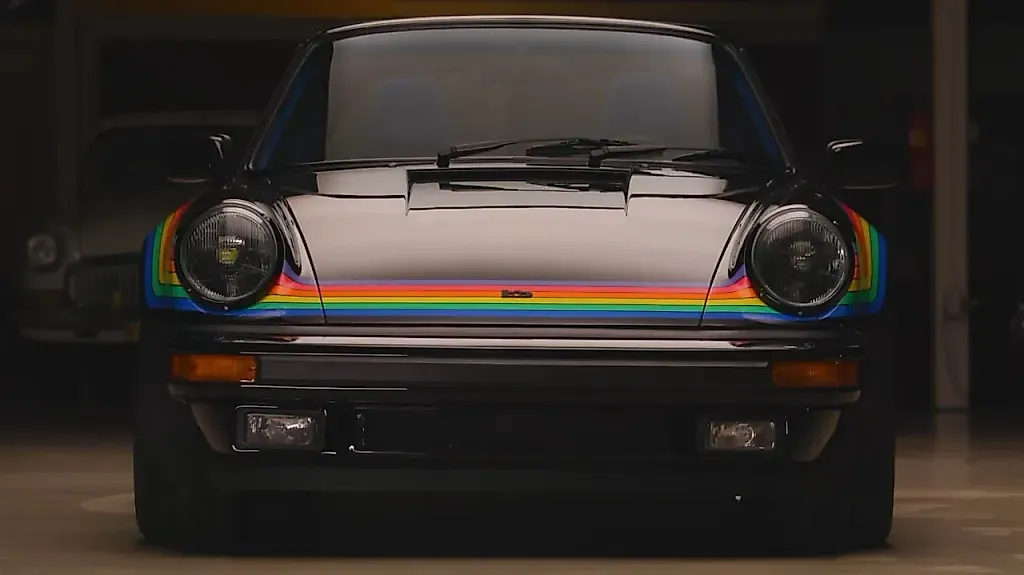 bb-Auto 1986 Porsche 911 Hybrid в гараже Джея Лено