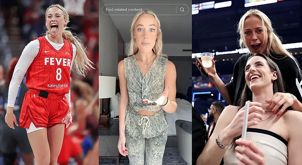 Софи Каннингем оштрафована за поддержку Кейтлин Кларк в TikTok