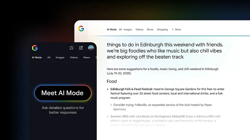 Google запускает режим AI Mode в поиске в Великобритании