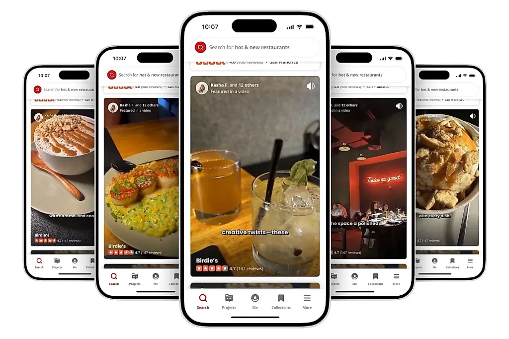 Yelp запускает ИИ-видео о ресторанах